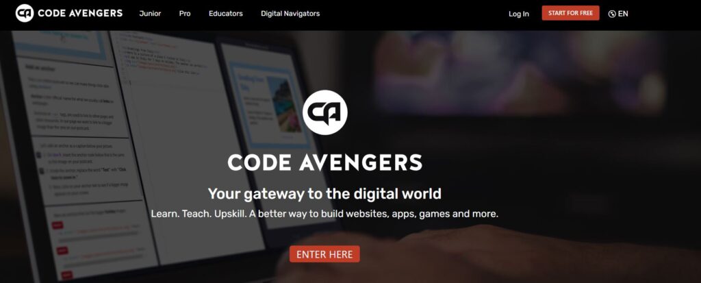 code avengers - Learn To Code