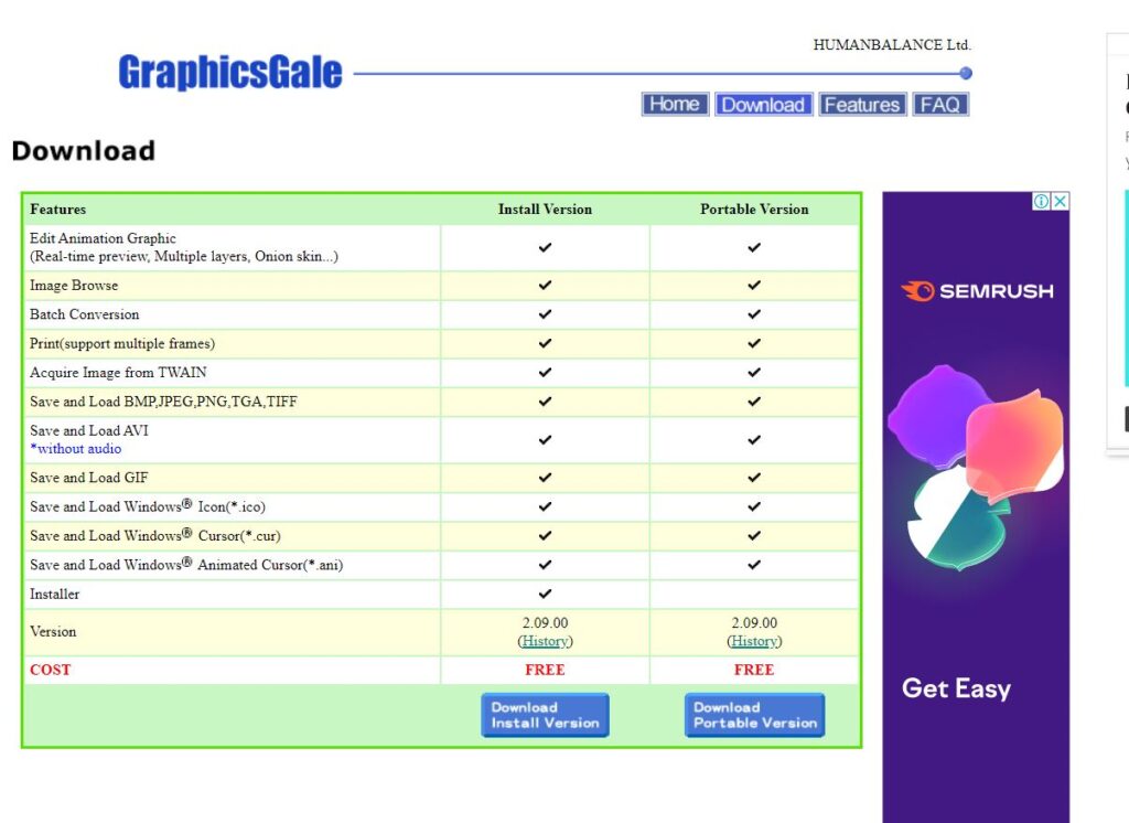 GraphicsGale - pixel art software